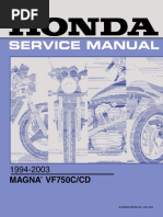 Download 1994-2003 HONDA Service Manual - Magna VF750C-CD - With Parts Fiche - V31 by captrawkhard SN359131929 doc pdf