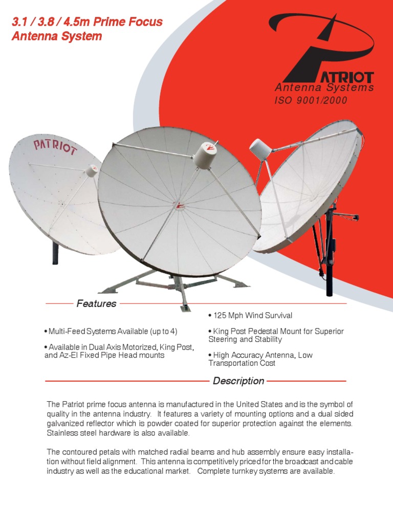 Patriot 313845m ToPM Antenna (Radio) Decibel