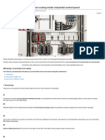 Wiring Tips For Connections and Routing Inside Industrial Control Panel - EEP