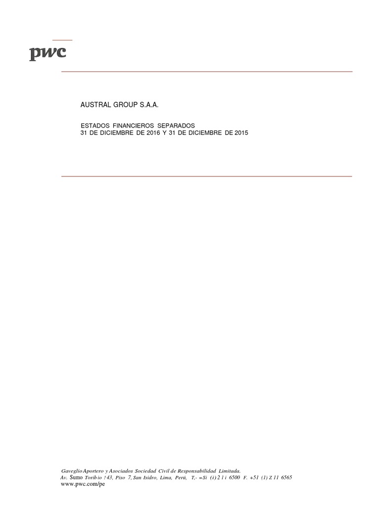 Austral Group Saa Work | PDF | normas internacionales de INFORMACION ...