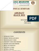 Technical Seminar: Aircraft Black Box: Ece Department