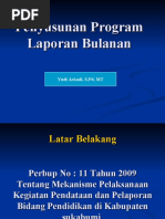 Download Penyusunan Program Laporan Bulanan by etrio SN35913779 doc pdf