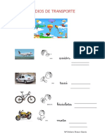 Medios de Transporte 1º PDF