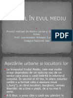 Orașul În Evul Mediu