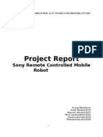 Project Report: Sony Remote Controlled Mobile Robot