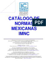 IMNC-Catálogo de Normas (2006!07!07)