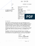 Barack Obama Foundation IRS Determination Letter July 21 2014