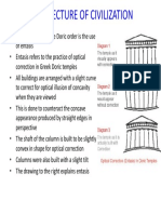 Doric Order Columns - What is Entasis in Greek Architecture