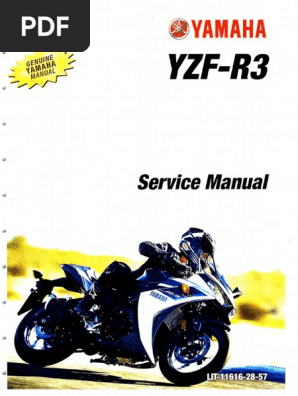 Yamaha 15 16 Yzf R3 Service Manual Throttle Fuel Injection