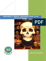 Submodulo II: Generar Información Fiscal de Las Personas Morales