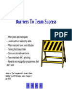 Barriers To Team Sucsess Unpan010503