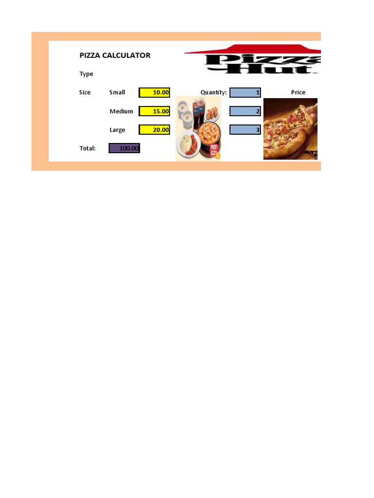 Pizza Calculator PDF