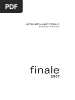 Finale 2007 Tutorial