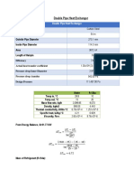 Double Pipe Heat Exchanger