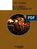 E. M. Cioran - El Libro de Las Quimeras PDF