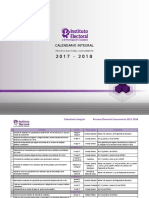 Calendario Integral 2017-2018