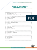 Fundamentos de Progranacion Java PDF