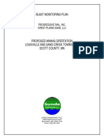 Proposed Blasting Monitoring Plan For IUP PDF