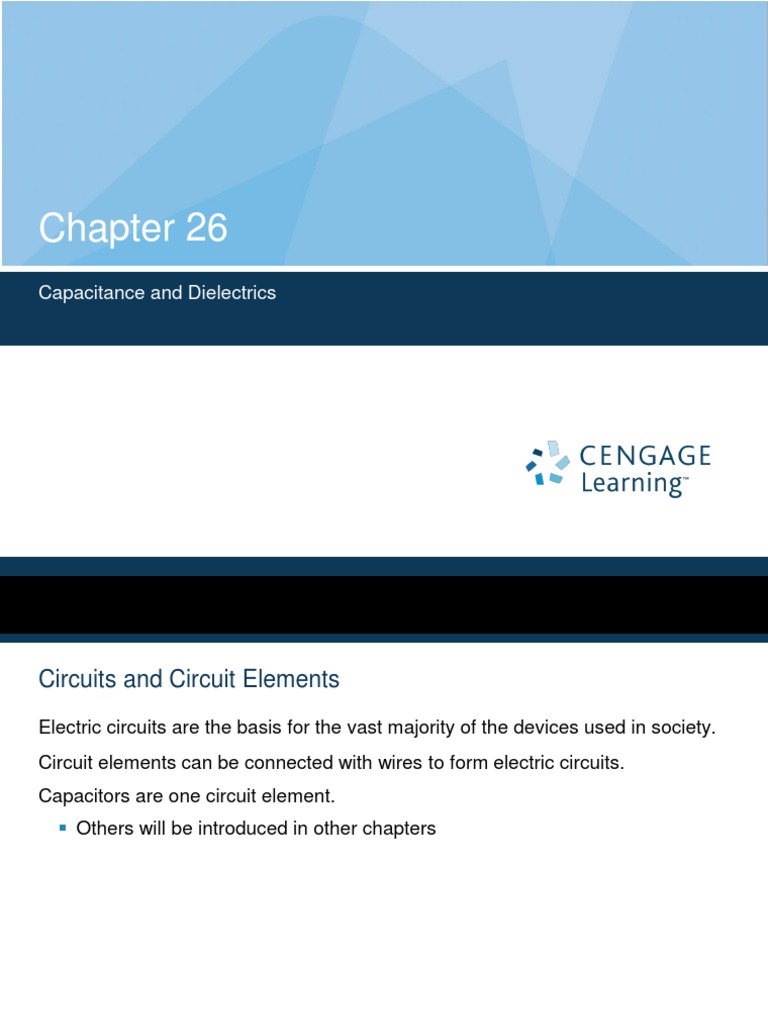 Chapter 26 Download Free Pdf Dielectric Capacitor