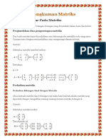 Download rangkuman matriks by AnouMalie SN359172566 doc pdf
