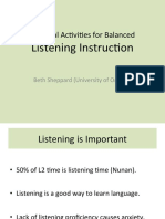 Ractical Activities for Balanced Listening Webinar Slides