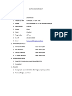 Daftar Riwayat Hidup Awan