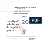 Investigación de Diodos de Propósito General