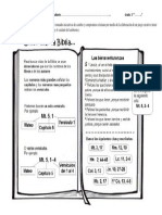 Ficha de Trabajo Primer Año