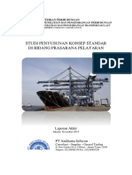 Laporan Akhir Studi Penyusunan Konsep Standar Di Bidang Prasarana Pelayaran PDF
