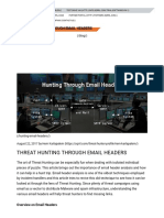 Threat Hunting Through Email Headers - SQRRL