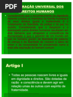 Declaracao Universal Dos Direitos Humanos