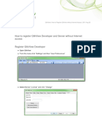 How To Register QlikView Developer and Server Without Internet Access PDF