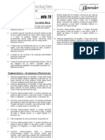 Português - Caderno de Resoluções - Apostila Volume 4 - Pré-Universitário - port1 aula19