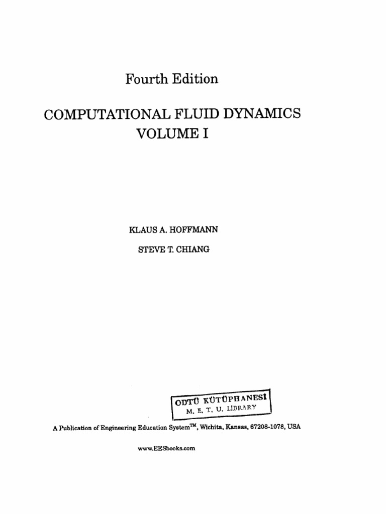 Computational Fluid Dynamics Vol.I - Hoffmann | PDF