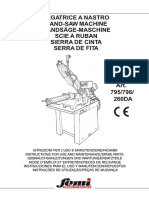Instrucciones para El Uso y Manutencion y Repuestos - Femi 795 - 796
