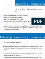 Carcinogénesis Vírica y Microbiana