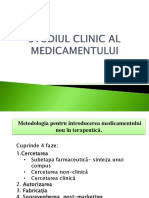 Studii Clinice Curs 1 D