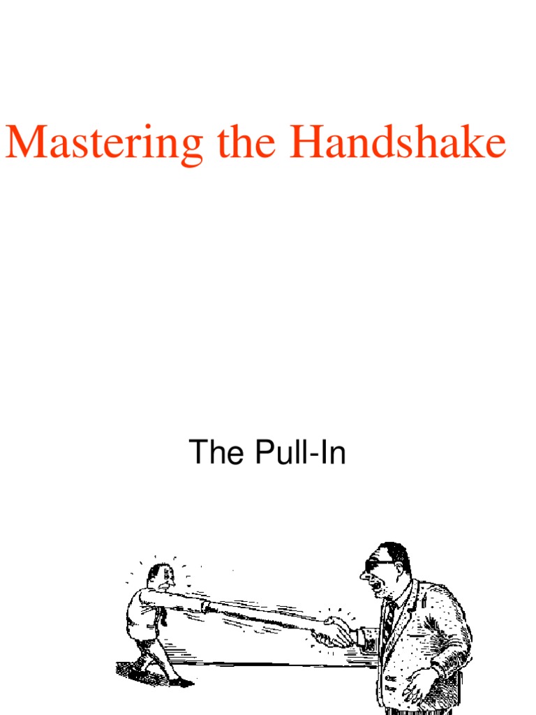 Mastering Effective Handshakes | PDF | Self-Improvement | Lifestyle
