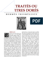 Hermès Trismégiste - Sept traités ou chapitres dorés