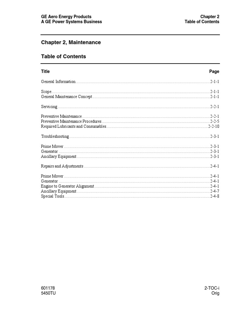 Chapter 2 Maintenance PDF | PDF | Lubricant | Bearing (Mechanical)