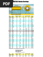 Morse Marine Bearing Flange