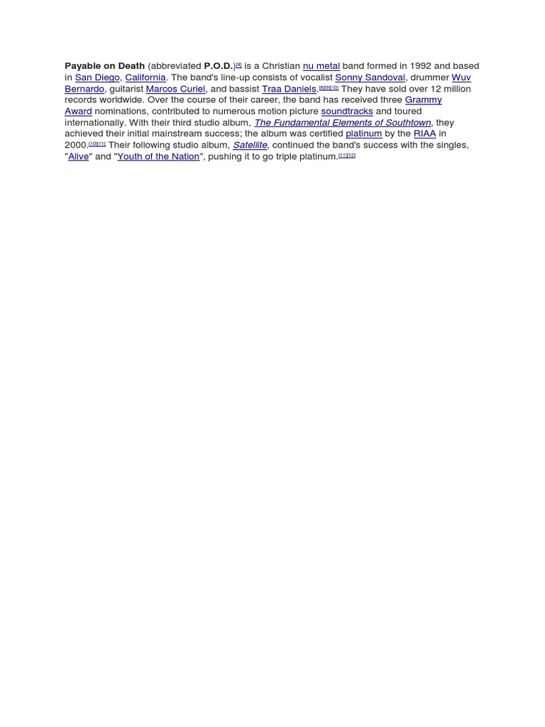 Payable On Death | PDF