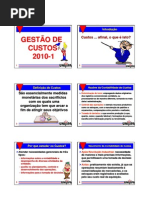 Contabilidade Custos Gestao de Custos Aula