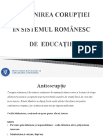 Prevenirea Anticoruptie in Educatie PDF