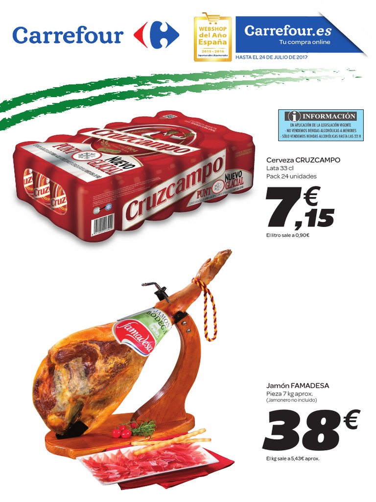 Carrefour Leche Alimentos
