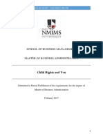Child Rights and You: School of Business Management