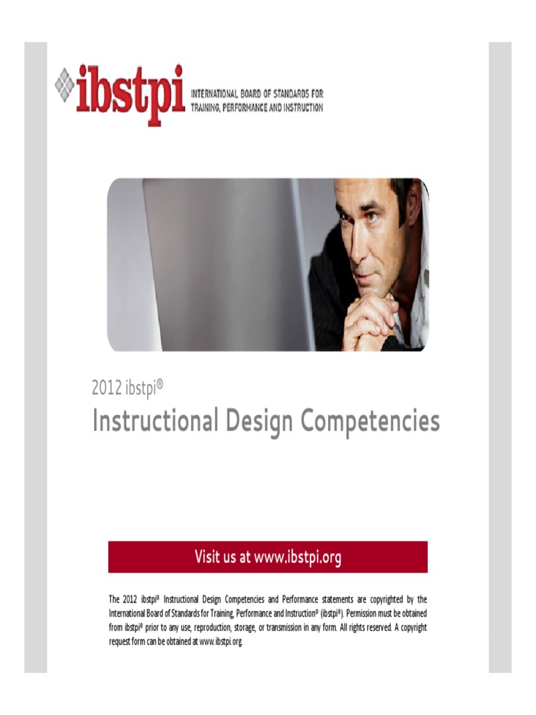 2012 Ibstpi Instructional Design Competencies | PDF | Instructional ...