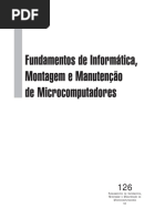 Fundamentos de Informatica Montagem e Manuteção de Microcomputadores