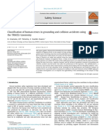 Classification of Human Errors in Gounding and Collision Accidents Using TRACEr Taxonomy