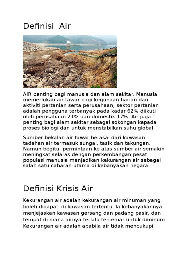 Krisis Air Geo Pdf